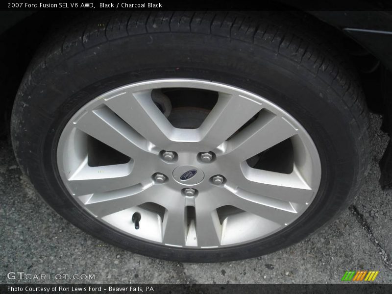 Black / Charcoal Black 2007 Ford Fusion SEL V6 AWD