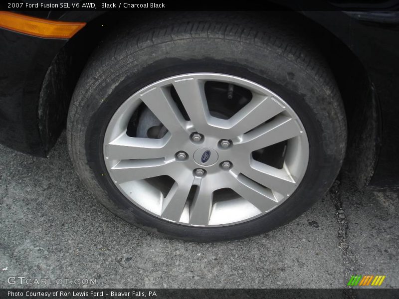 Black / Charcoal Black 2007 Ford Fusion SEL V6 AWD