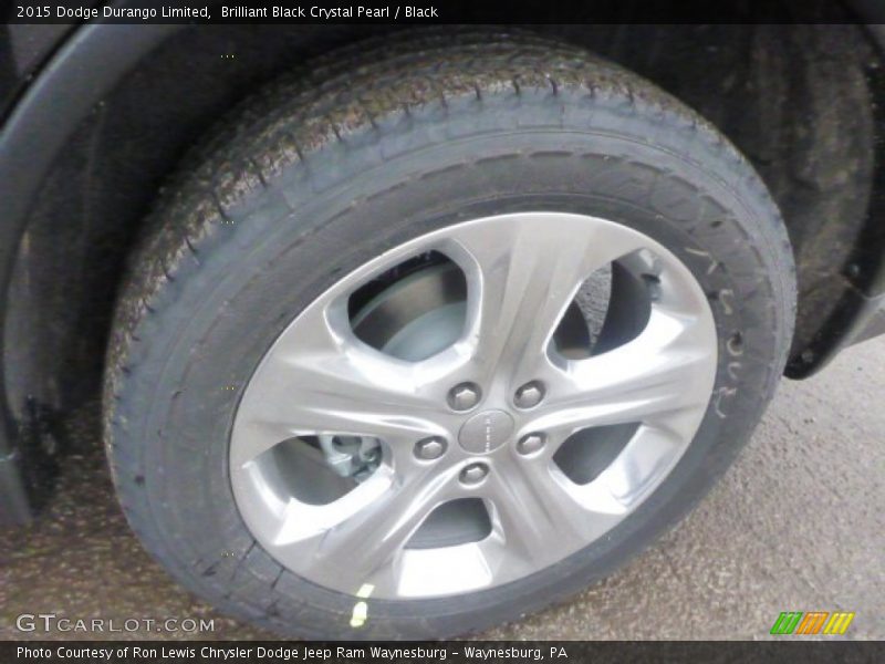 Brilliant Black Crystal Pearl / Black 2015 Dodge Durango Limited