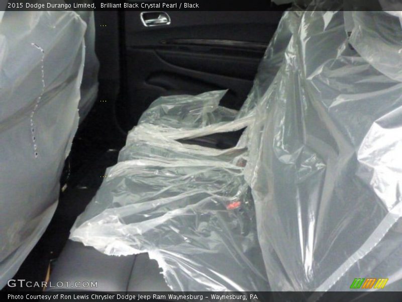 Brilliant Black Crystal Pearl / Black 2015 Dodge Durango Limited