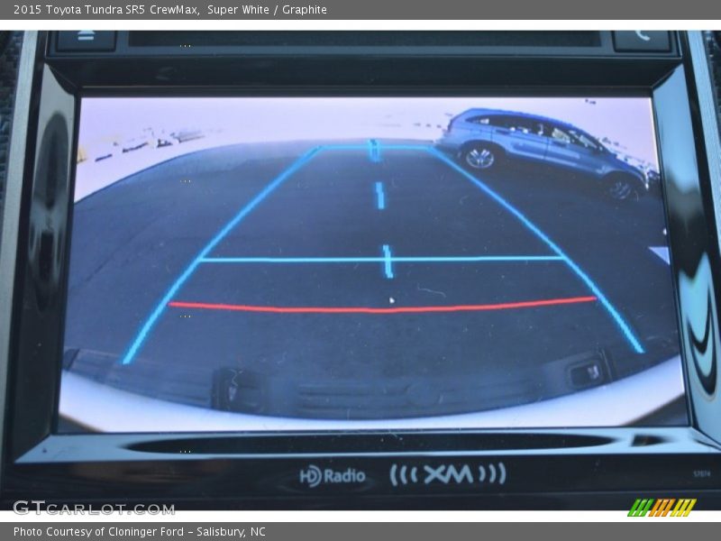 Super White / Graphite 2015 Toyota Tundra SR5 CrewMax