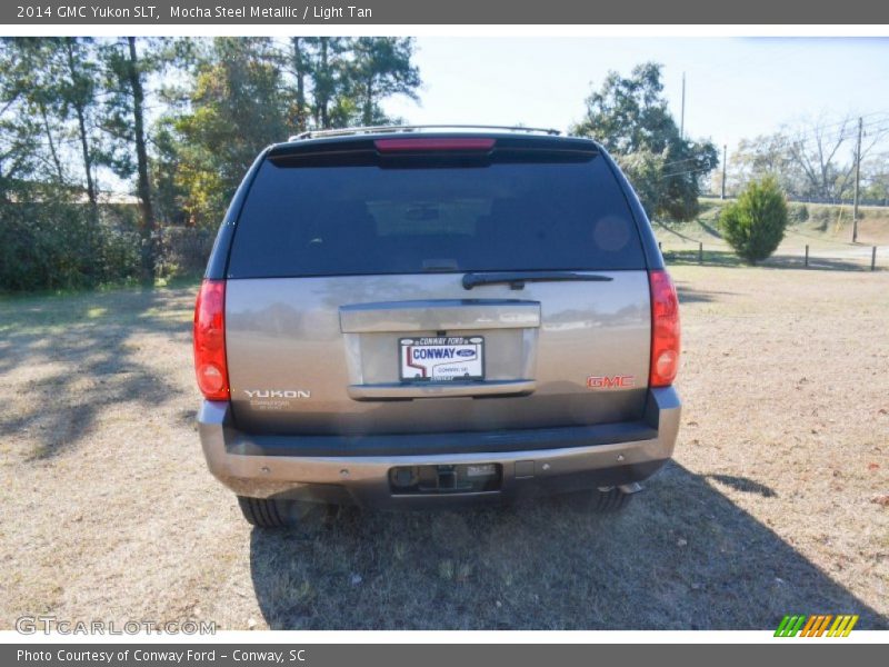 Mocha Steel Metallic / Light Tan 2014 GMC Yukon SLT