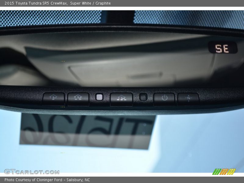 Super White / Graphite 2015 Toyota Tundra SR5 CrewMax