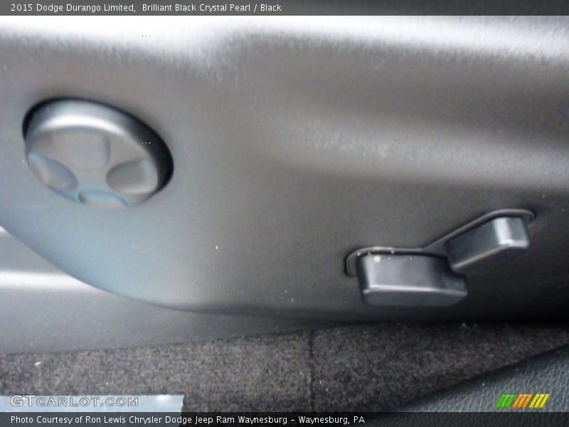 Brilliant Black Crystal Pearl / Black 2015 Dodge Durango Limited