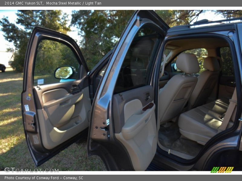 Mocha Steel Metallic / Light Tan 2014 GMC Yukon SLT