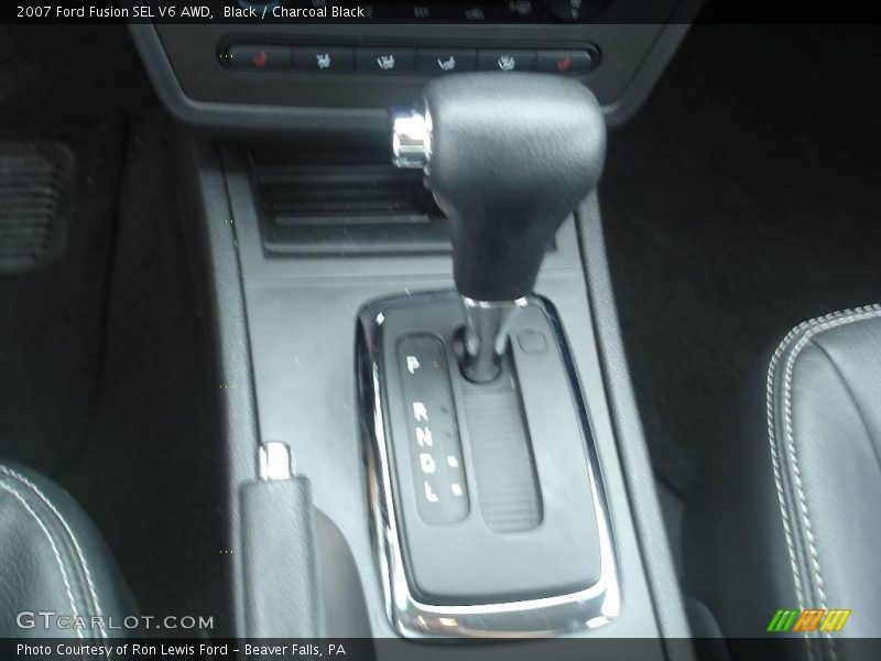 Black / Charcoal Black 2007 Ford Fusion SEL V6 AWD