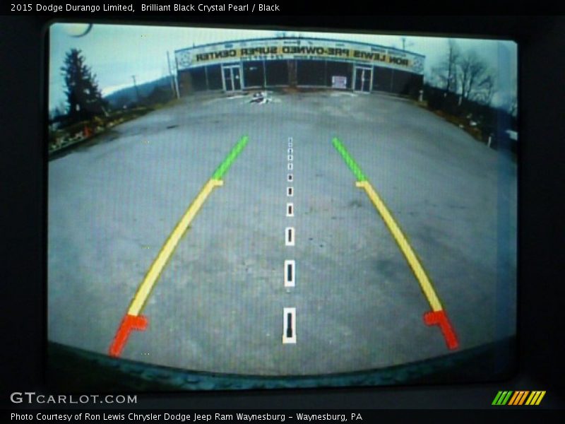 Brilliant Black Crystal Pearl / Black 2015 Dodge Durango Limited