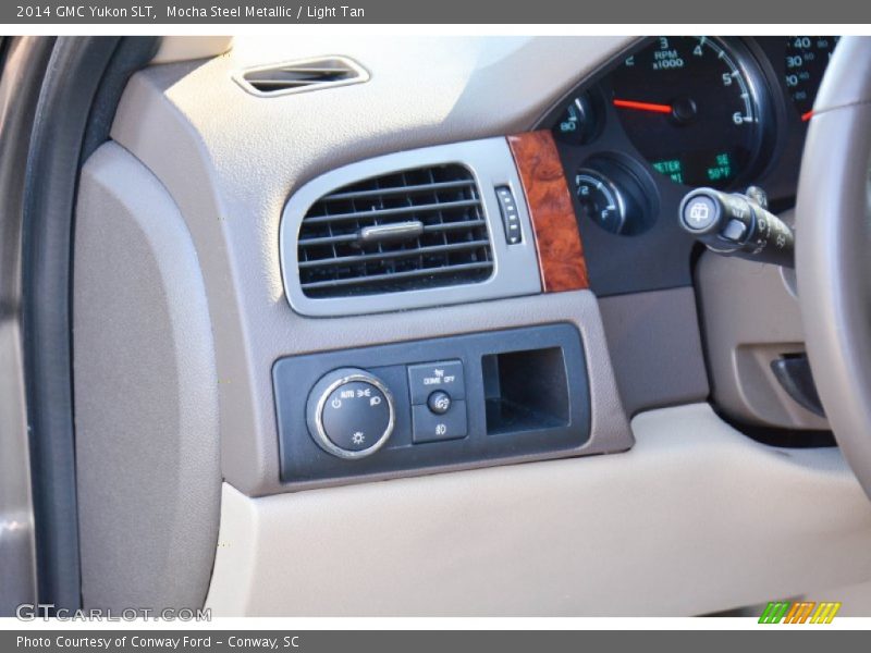 Mocha Steel Metallic / Light Tan 2014 GMC Yukon SLT