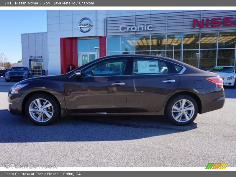 Java Metallic / Charcoal 2015 Nissan Altima 2.5 SV