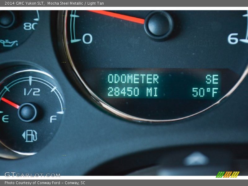 Mocha Steel Metallic / Light Tan 2014 GMC Yukon SLT