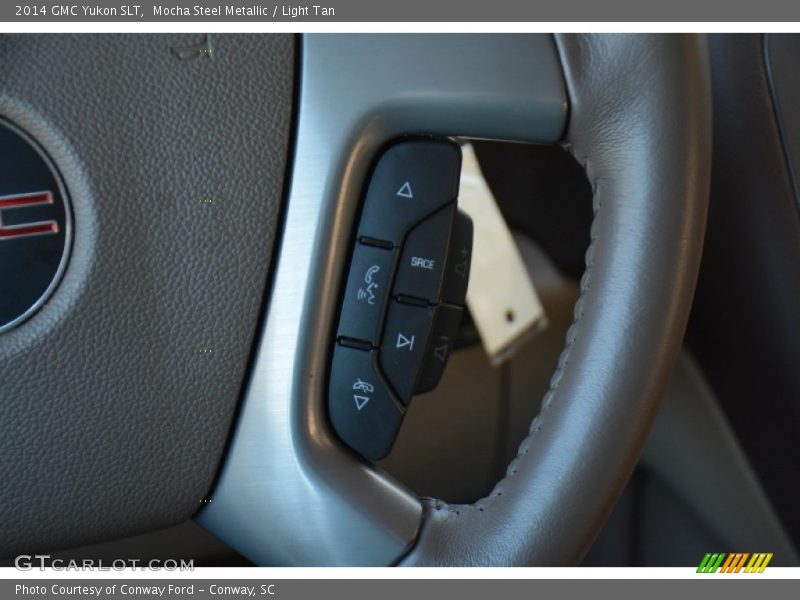 Mocha Steel Metallic / Light Tan 2014 GMC Yukon SLT