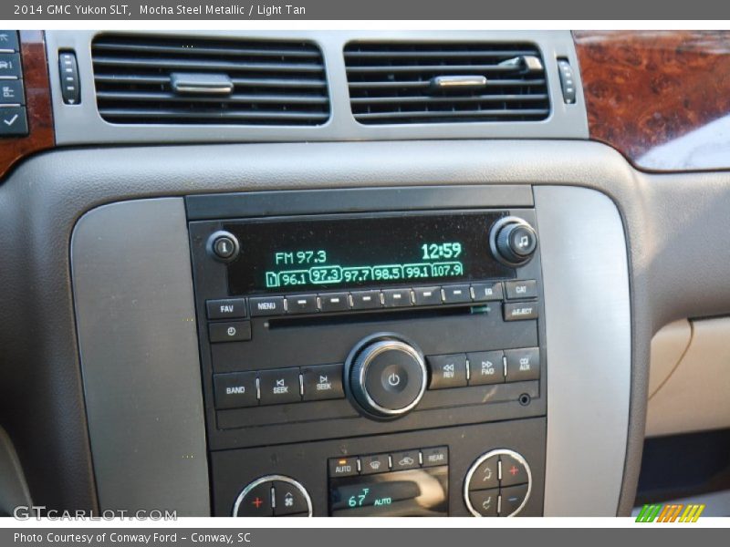 Mocha Steel Metallic / Light Tan 2014 GMC Yukon SLT