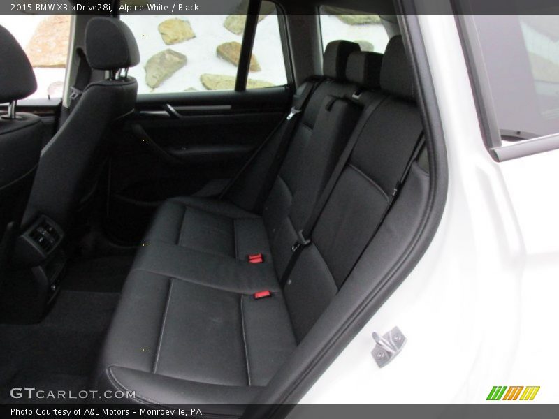 Alpine White / Black 2015 BMW X3 xDrive28i