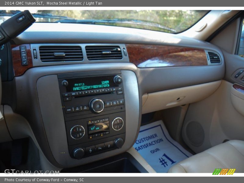 Mocha Steel Metallic / Light Tan 2014 GMC Yukon SLT