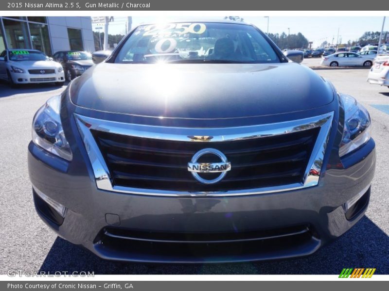 Gun Metallic / Charcoal 2015 Nissan Altima 2.5 S