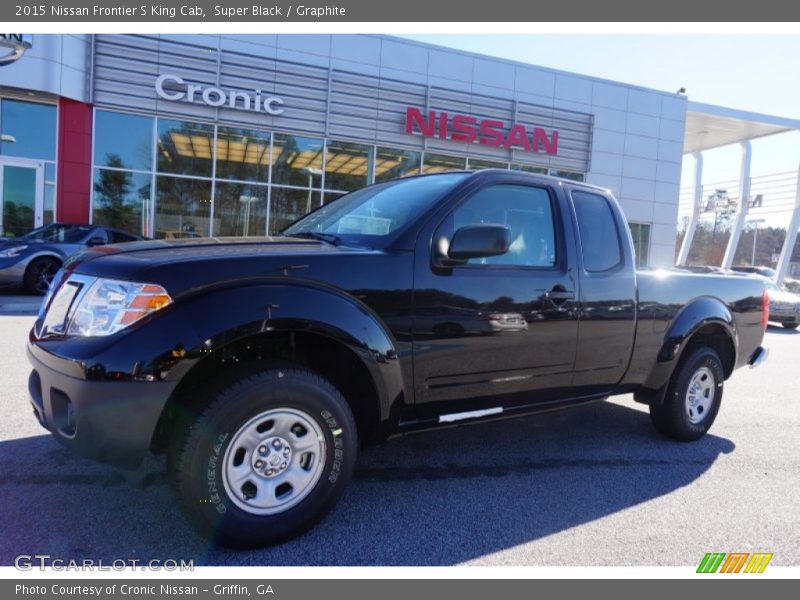 Super Black / Graphite 2015 Nissan Frontier S King Cab