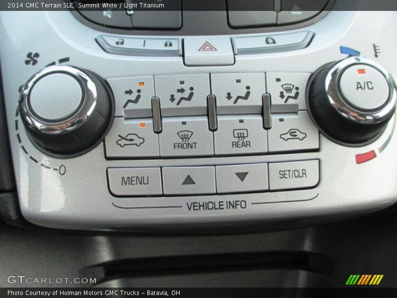 Summit White / Light Titanium 2014 GMC Terrain SLE