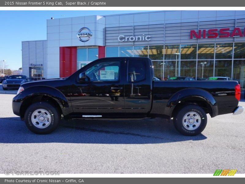 Super Black / Graphite 2015 Nissan Frontier S King Cab