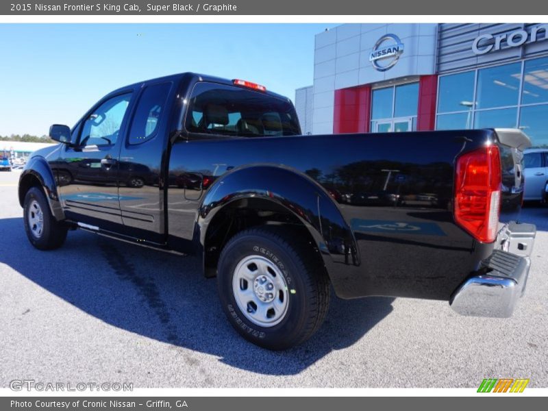 Super Black / Graphite 2015 Nissan Frontier S King Cab