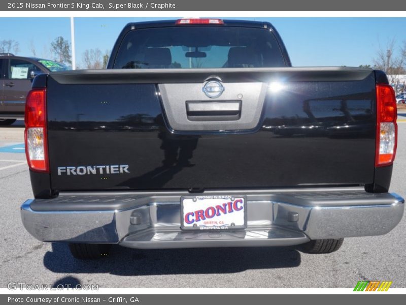 Super Black / Graphite 2015 Nissan Frontier S King Cab