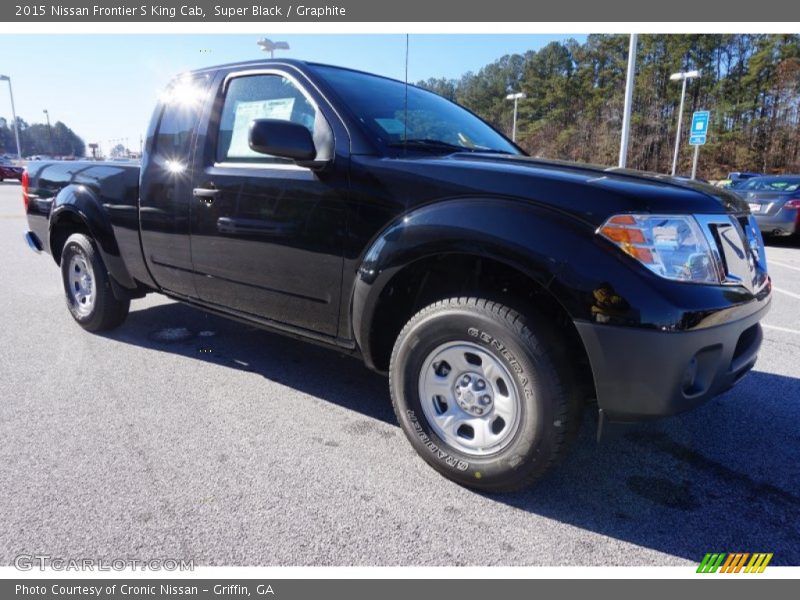 Super Black / Graphite 2015 Nissan Frontier S King Cab