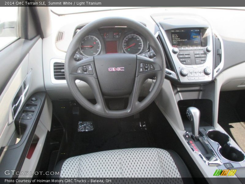 Summit White / Light Titanium 2014 GMC Terrain SLE