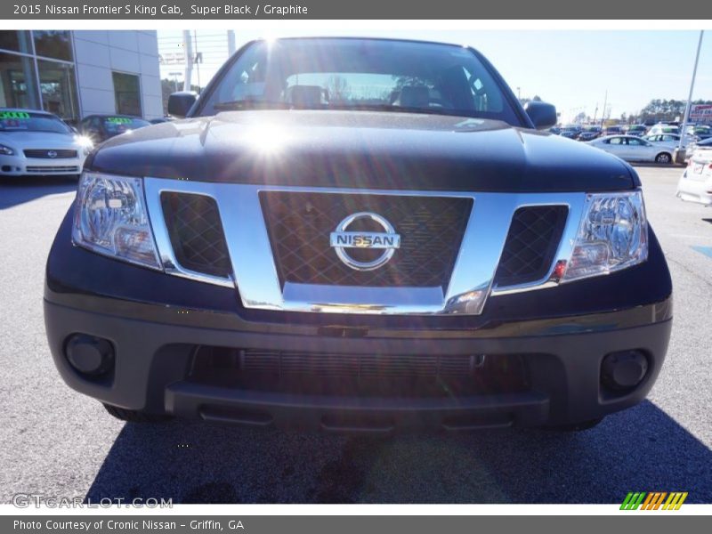 Super Black / Graphite 2015 Nissan Frontier S King Cab