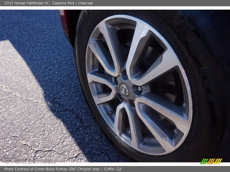 Cayenne Red / Charcoal 2013 Nissan Pathfinder SV