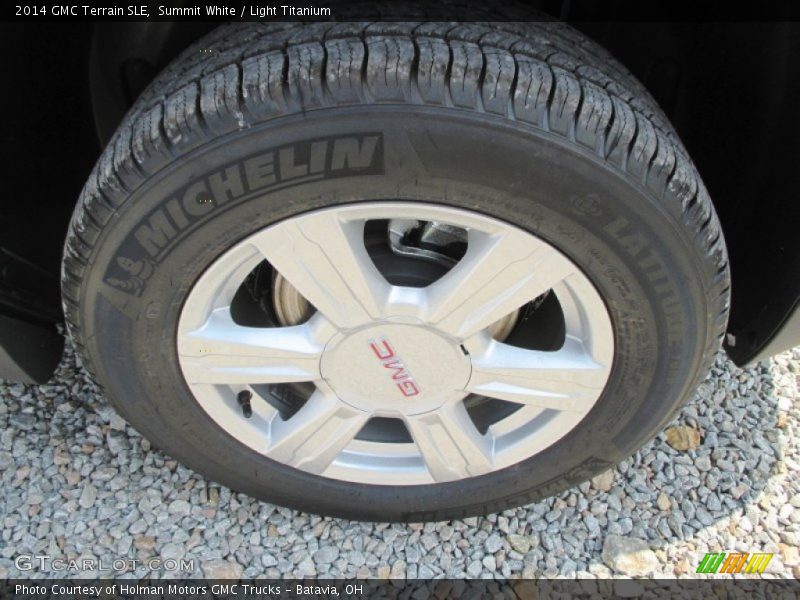 Summit White / Light Titanium 2014 GMC Terrain SLE