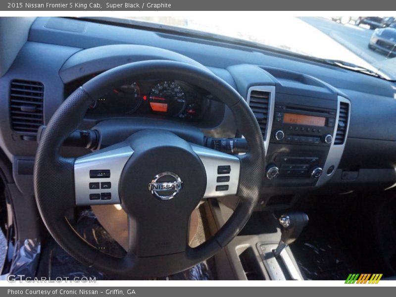 Super Black / Graphite 2015 Nissan Frontier S King Cab