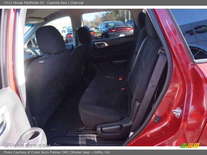 Cayenne Red / Charcoal 2013 Nissan Pathfinder SV