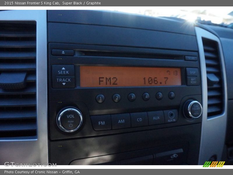 Super Black / Graphite 2015 Nissan Frontier S King Cab