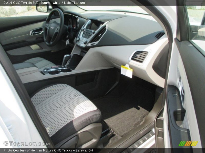 Summit White / Light Titanium 2014 GMC Terrain SLE