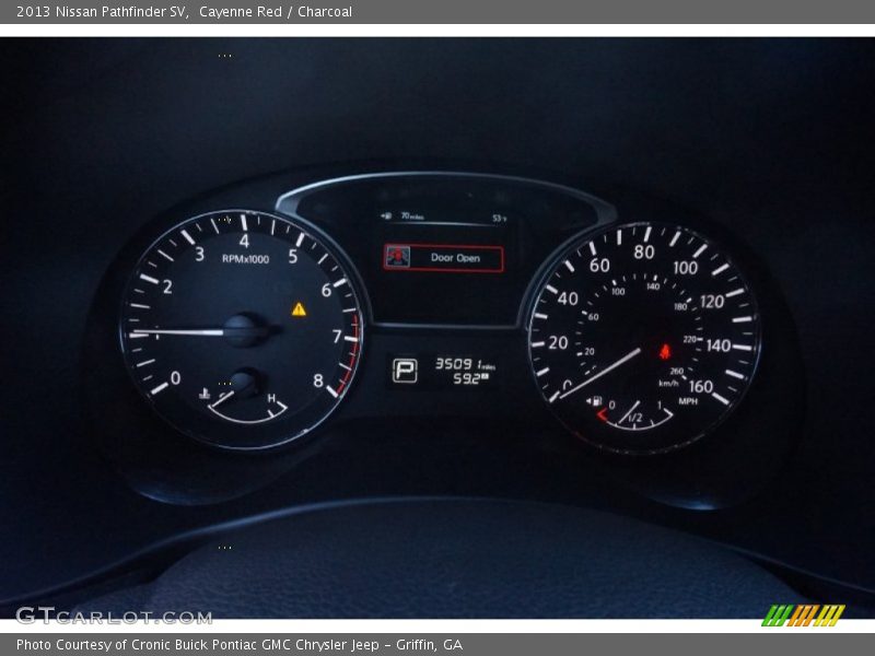 Cayenne Red / Charcoal 2013 Nissan Pathfinder SV