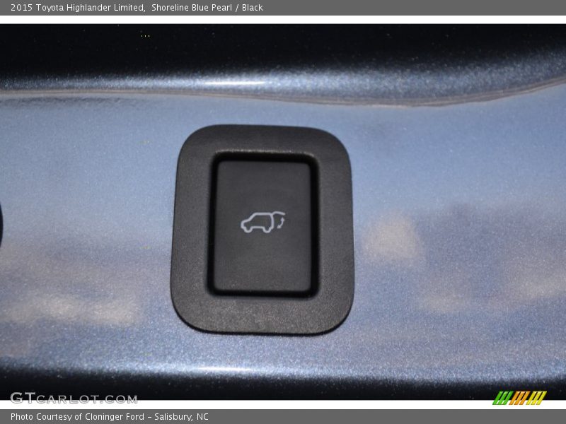 Shoreline Blue Pearl / Black 2015 Toyota Highlander Limited