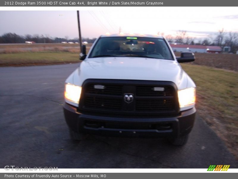 Bright White / Dark Slate/Medium Graystone 2012 Dodge Ram 3500 HD ST Crew Cab 4x4