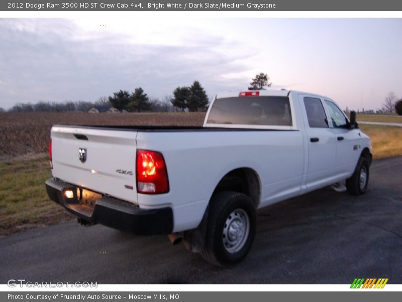Bright White / Dark Slate/Medium Graystone 2012 Dodge Ram 3500 HD ST Crew Cab 4x4