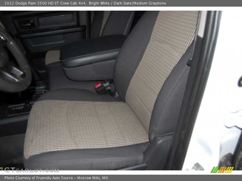 Bright White / Dark Slate/Medium Graystone 2012 Dodge Ram 3500 HD ST Crew Cab 4x4