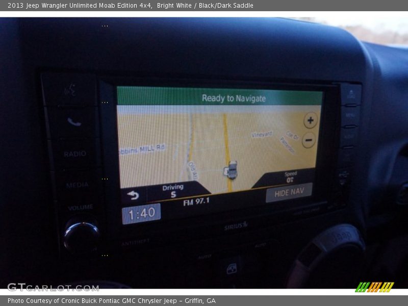 Bright White / Black/Dark Saddle 2013 Jeep Wrangler Unlimited Moab Edition 4x4