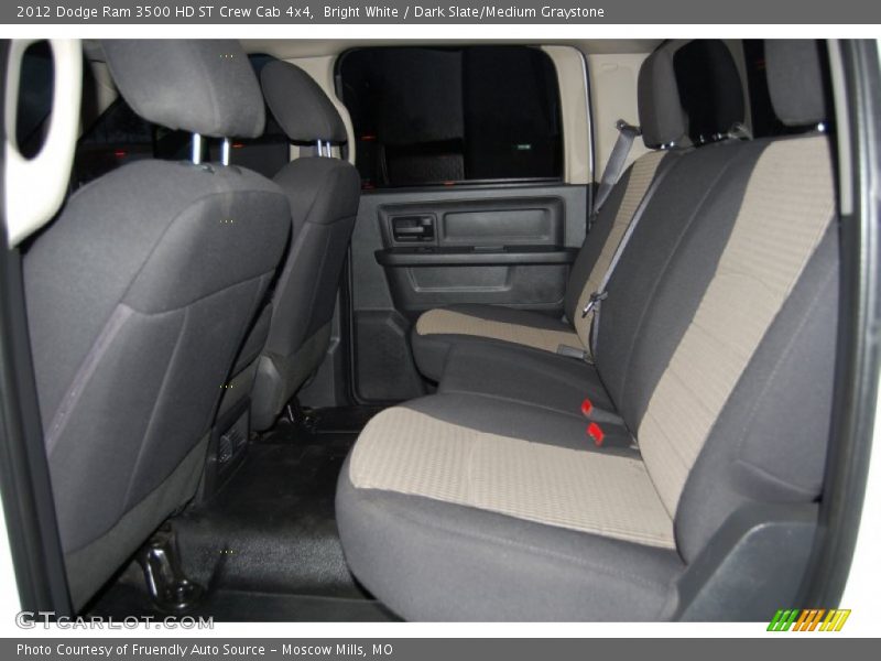 Bright White / Dark Slate/Medium Graystone 2012 Dodge Ram 3500 HD ST Crew Cab 4x4