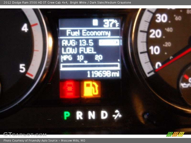 Bright White / Dark Slate/Medium Graystone 2012 Dodge Ram 3500 HD ST Crew Cab 4x4