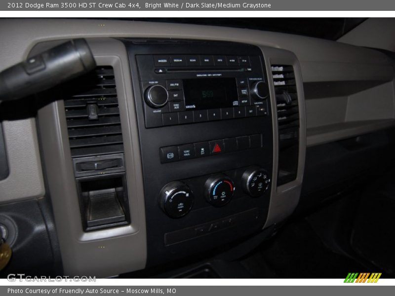Bright White / Dark Slate/Medium Graystone 2012 Dodge Ram 3500 HD ST Crew Cab 4x4