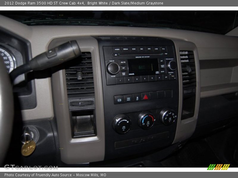 Bright White / Dark Slate/Medium Graystone 2012 Dodge Ram 3500 HD ST Crew Cab 4x4