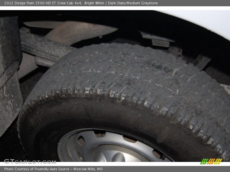 Bright White / Dark Slate/Medium Graystone 2012 Dodge Ram 3500 HD ST Crew Cab 4x4