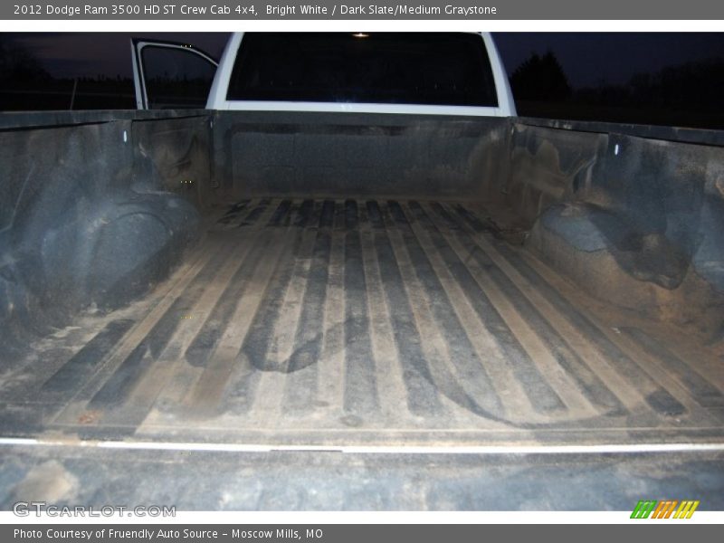Bright White / Dark Slate/Medium Graystone 2012 Dodge Ram 3500 HD ST Crew Cab 4x4