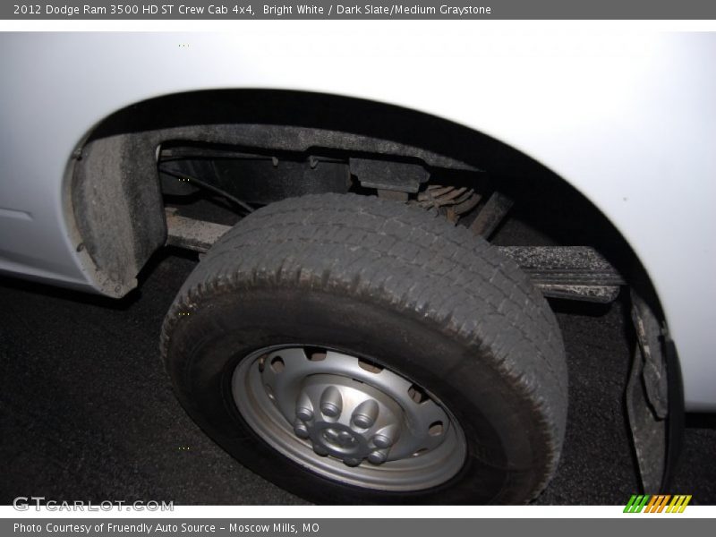 Bright White / Dark Slate/Medium Graystone 2012 Dodge Ram 3500 HD ST Crew Cab 4x4