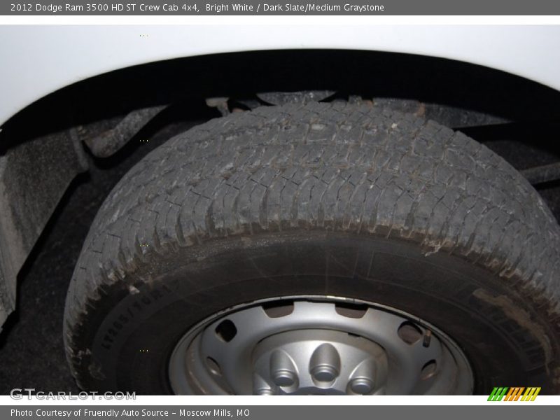 Bright White / Dark Slate/Medium Graystone 2012 Dodge Ram 3500 HD ST Crew Cab 4x4