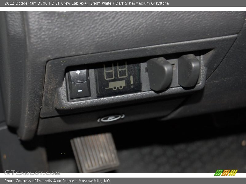 Bright White / Dark Slate/Medium Graystone 2012 Dodge Ram 3500 HD ST Crew Cab 4x4