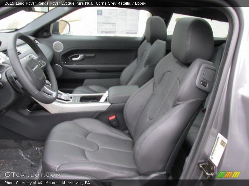 Front Seat of 2015 Range Rover Evoque Pure Plus