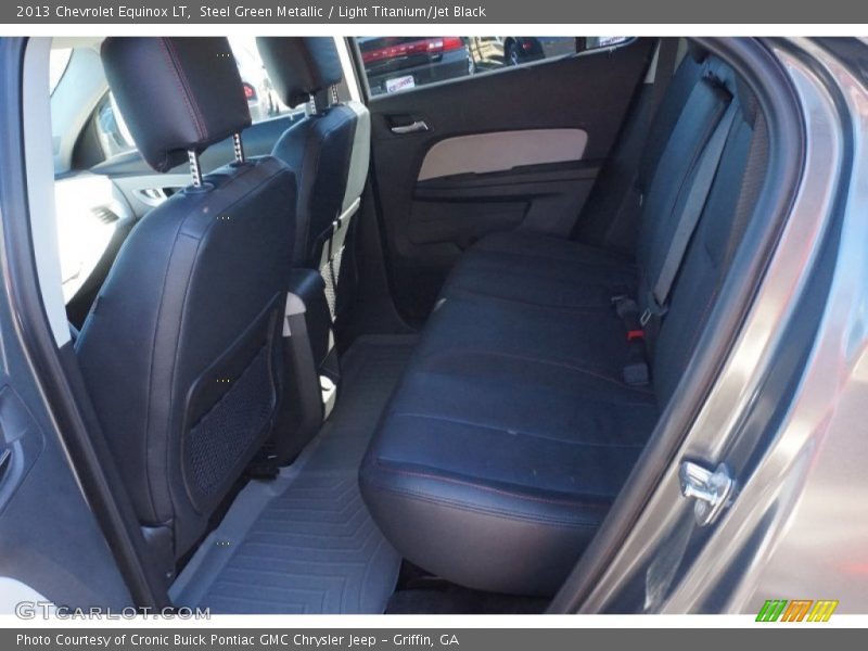Steel Green Metallic / Light Titanium/Jet Black 2013 Chevrolet Equinox LT